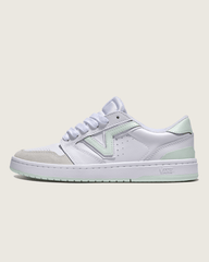 Sale Vans Lowland 2.0 Shoe in White / Mint Green