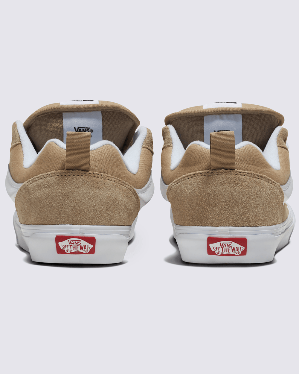 Sale Vans Knu Skool Shoe in Khaki Brown