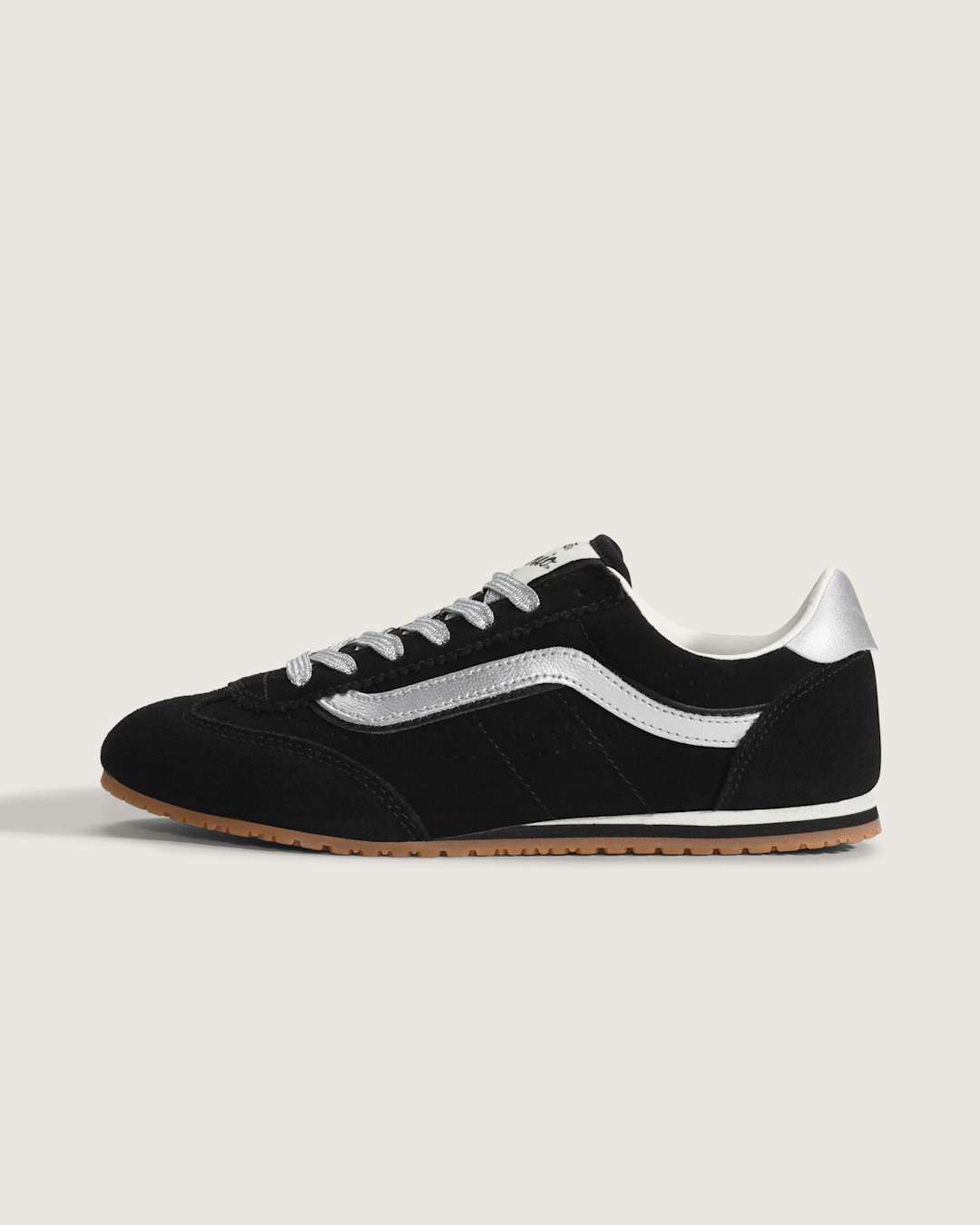 Sale Vans Super Lowpro Shoe in Black / Silver Grey