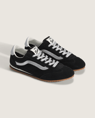 Sale Vans Super Lowpro Shoe in Black / Silver Grey
