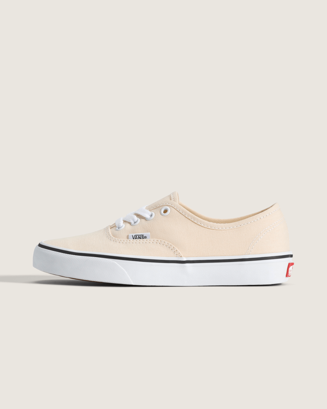 Sale Vans Authentic Shoe in Creme Brule Beige