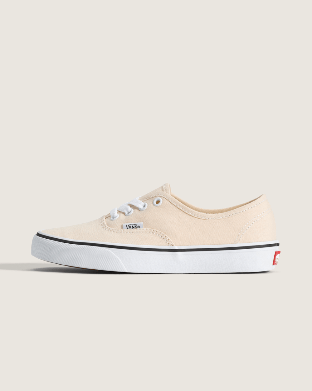 Sale Vans Authentic Shoe in Creme Brule Beige