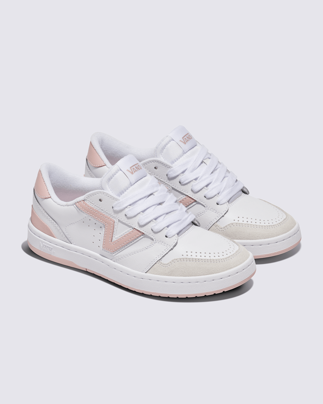 Sale Vans Lowland 2.0 Shoe in White / Sepia Rose Pink