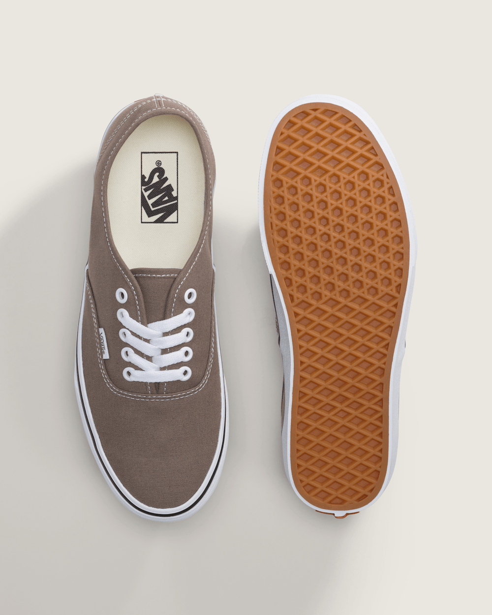 Sale Vans Authentic Shoe in Walnut Brown