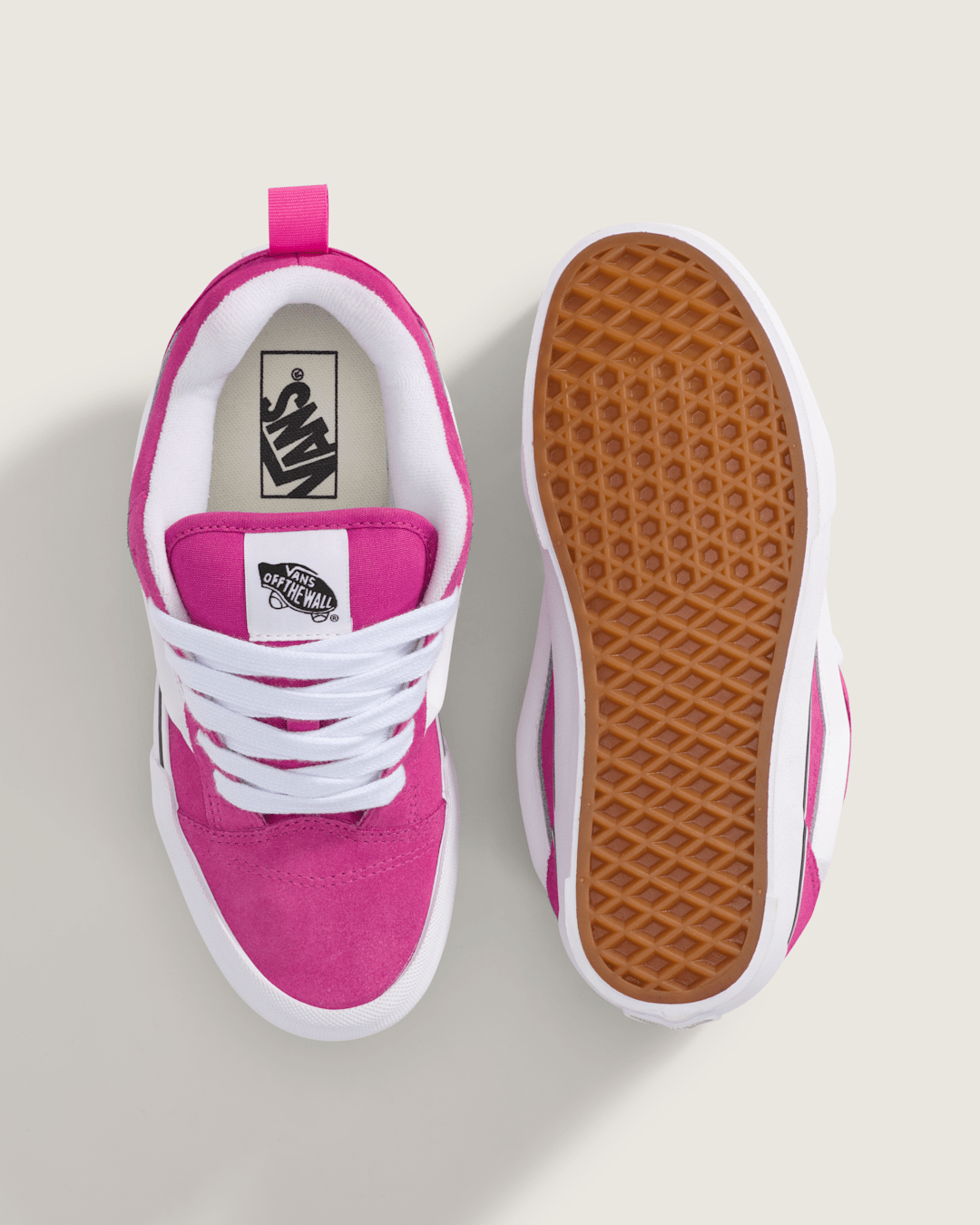 Sale Vans Knu Skool Shoe in Pink