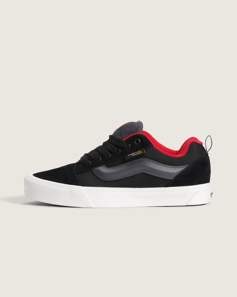 Sale Vans Knu Skool Cordura Shoe in Black / Grey
