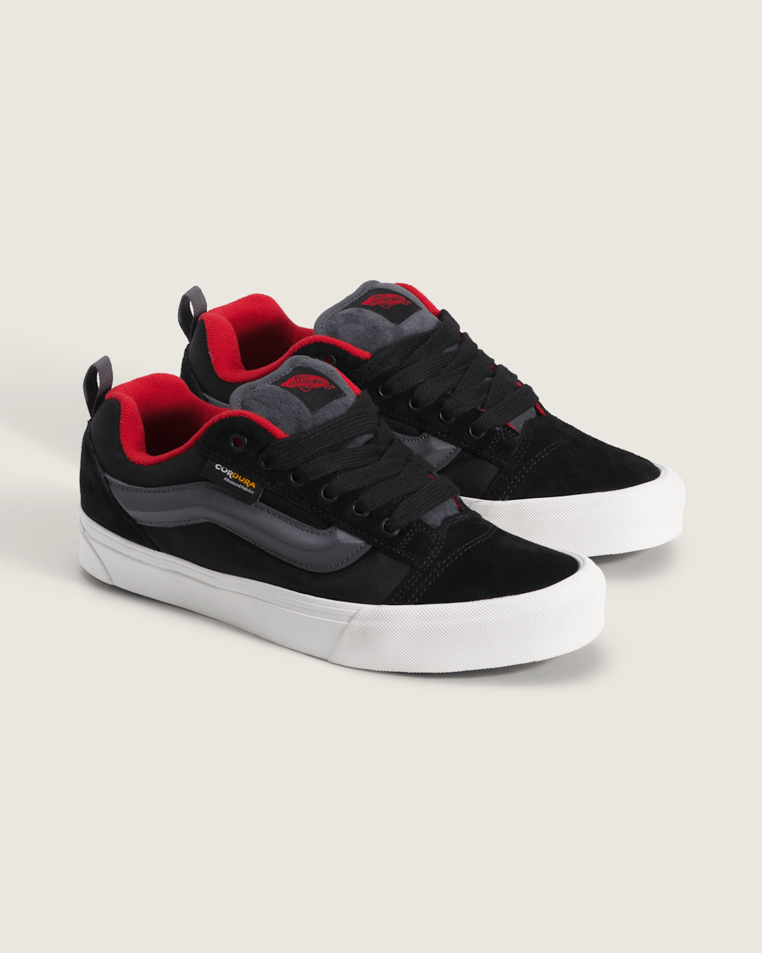 Sale Vans Knu Skool Cordura Shoe in Black / Grey
