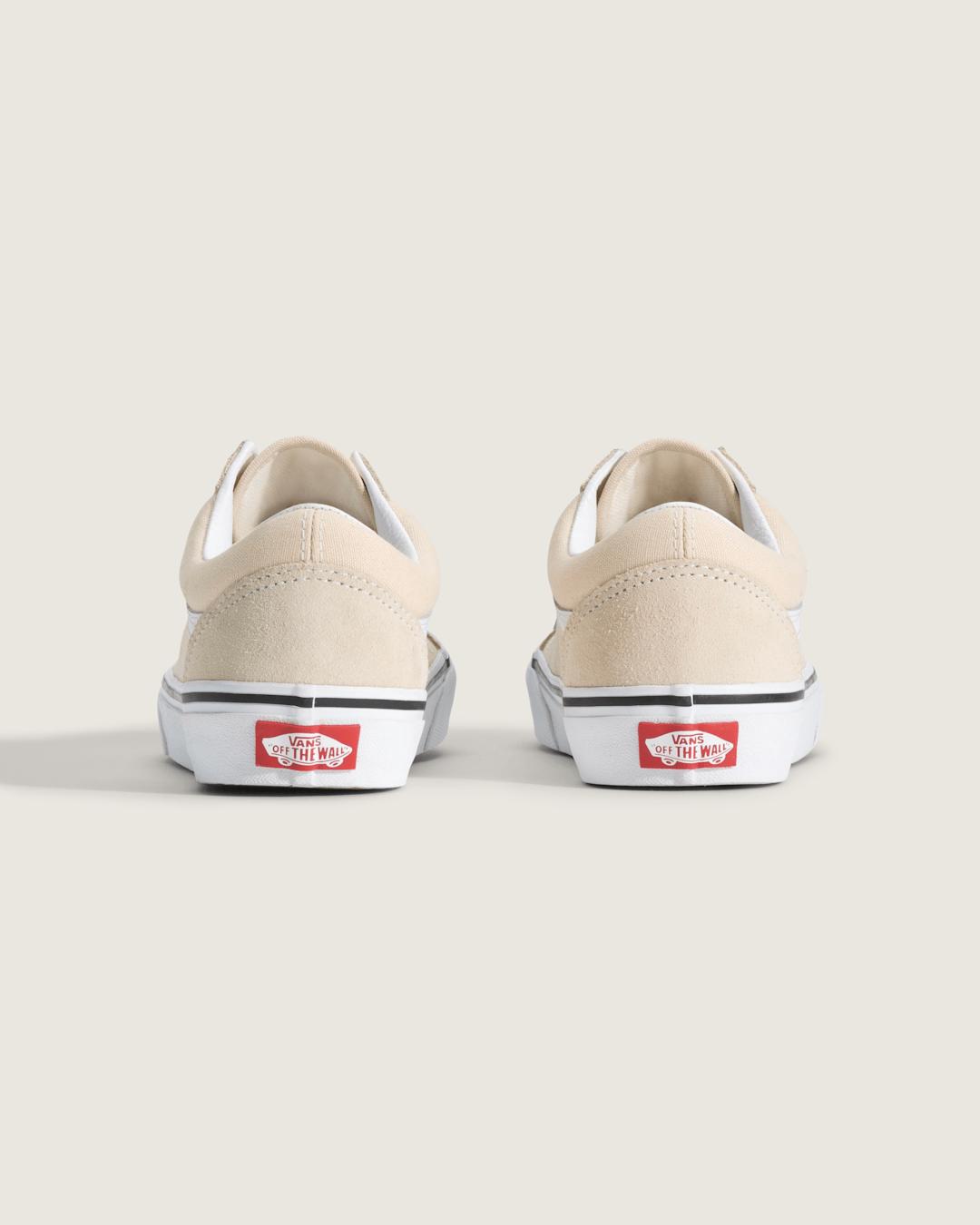 Sale Vans Old Skool Shoe in Creme Brule Beige