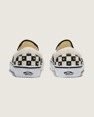 Sale Vans Classic Slip-On Checkerboard Shoe in Black / White