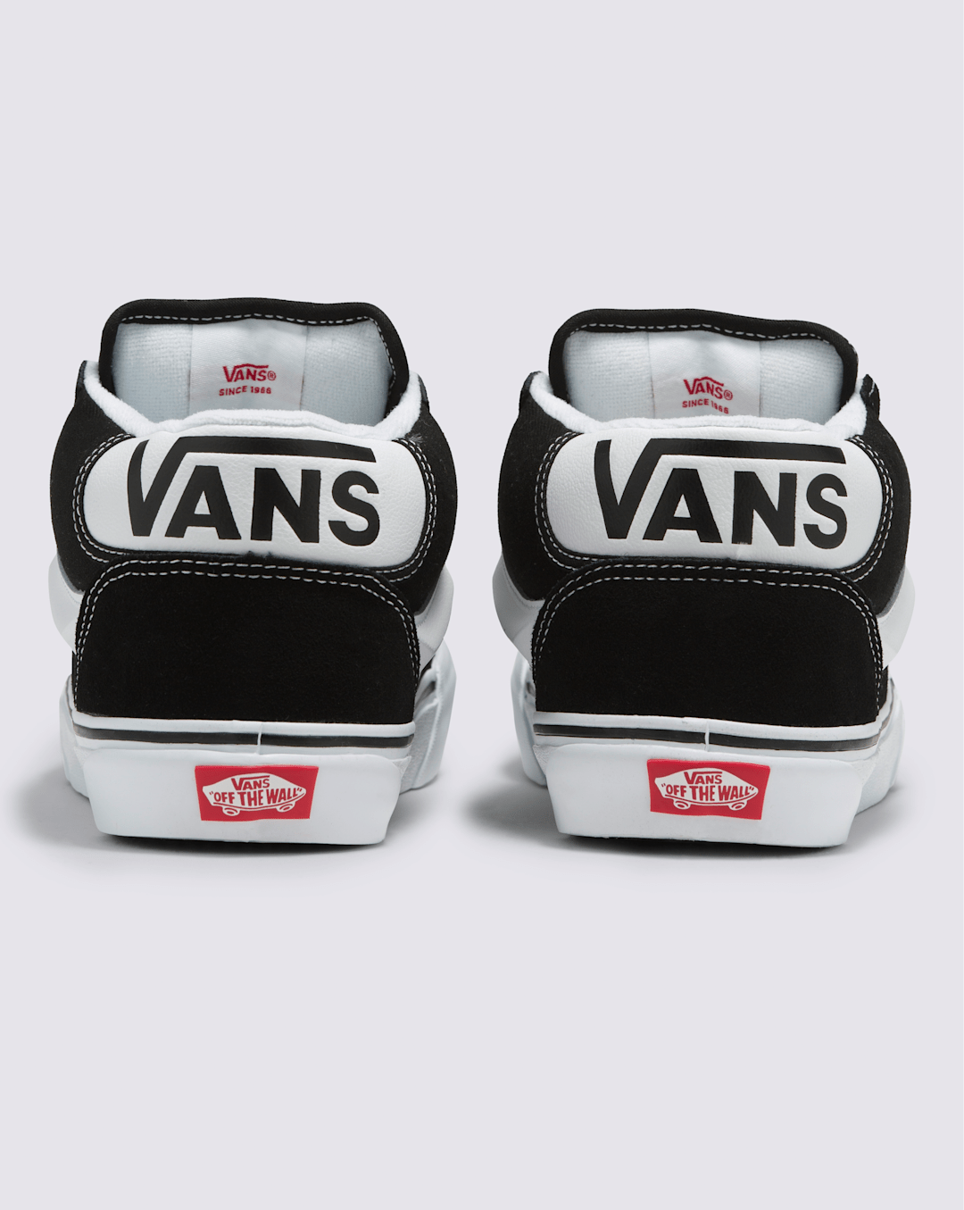 Sale Vans Knu Mid Shoe in Black / True White