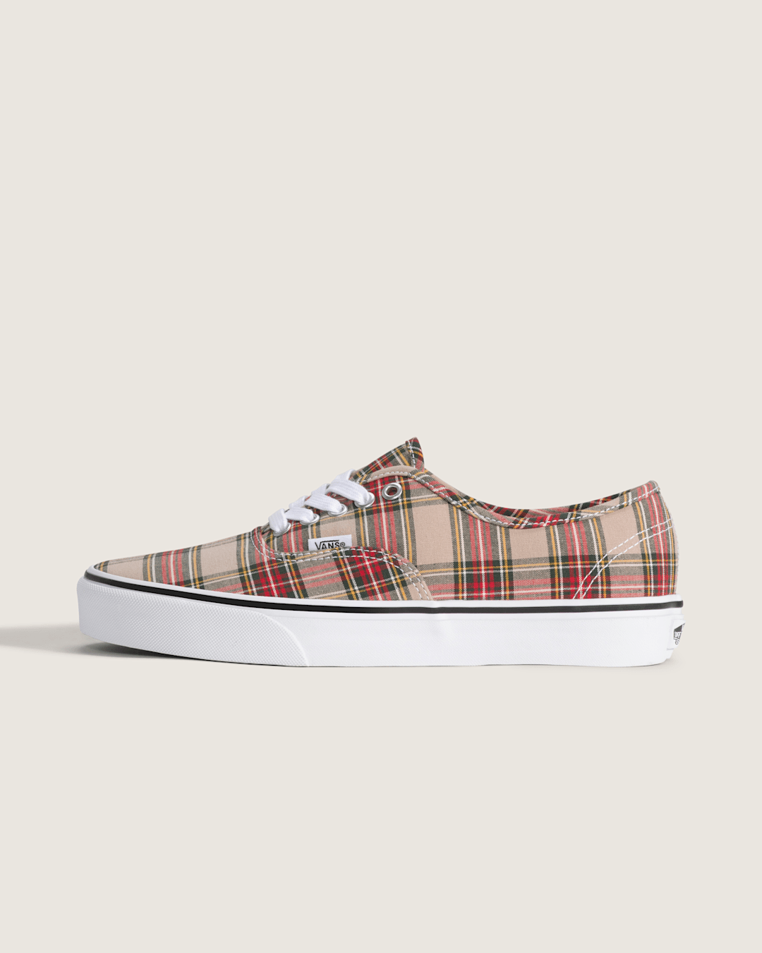Sale Vans Authentic Shoe in Brown / Red
