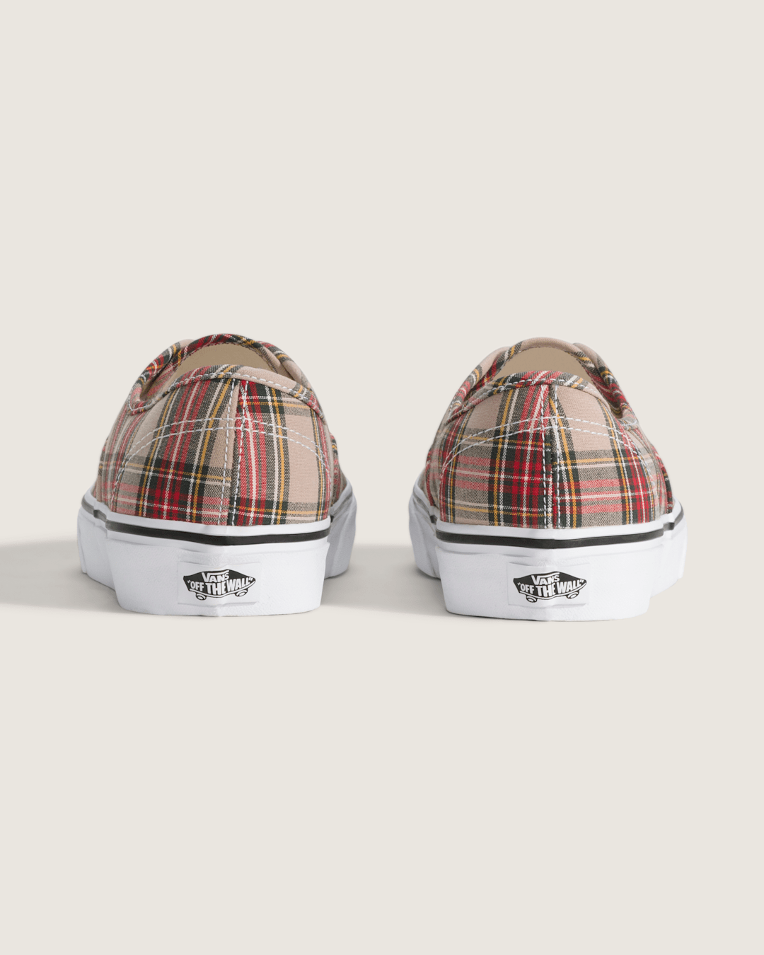 Sale Vans Authentic Shoe in Brown / Red