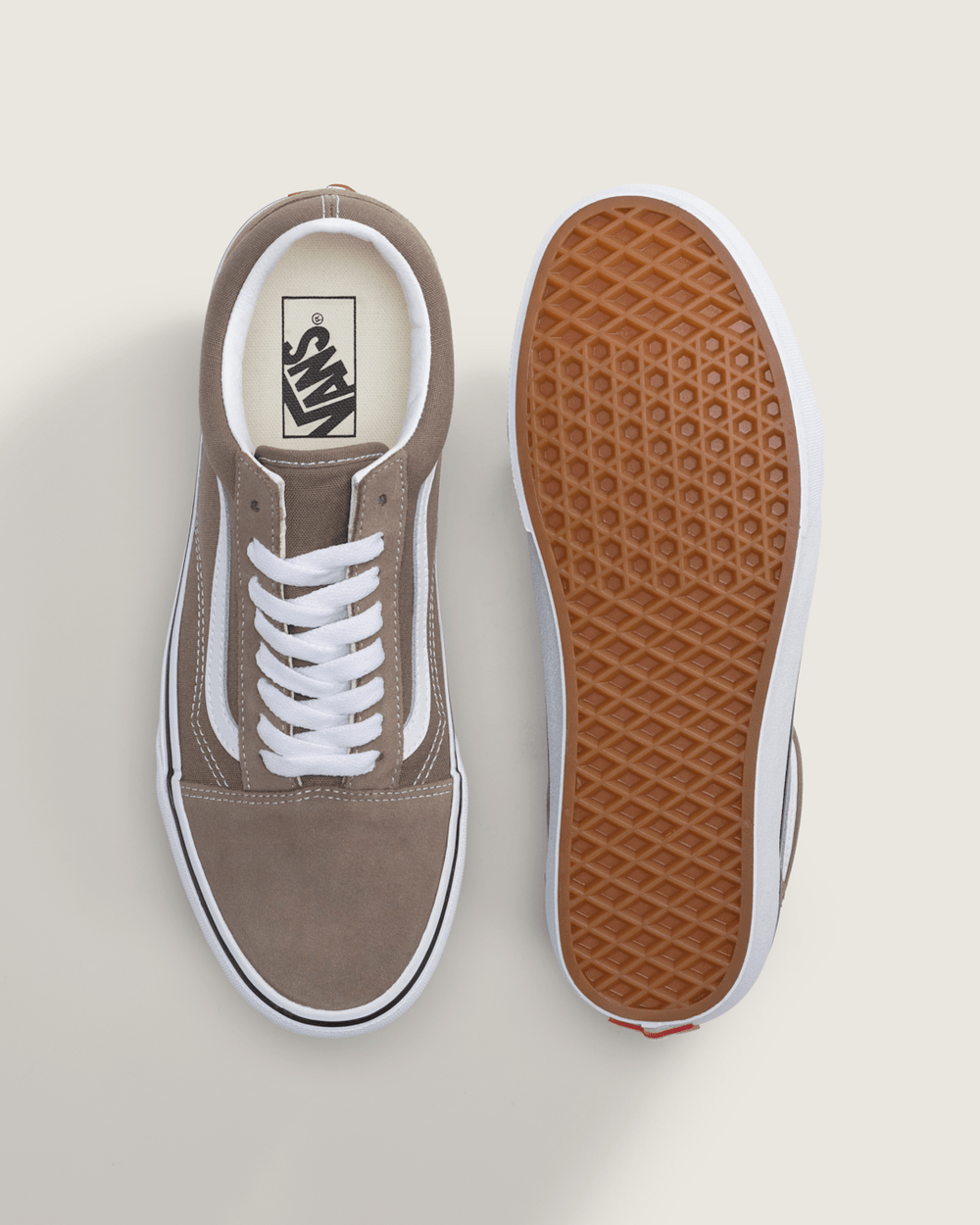 Sale Vans Old Skool Shoe in Walnut Brown