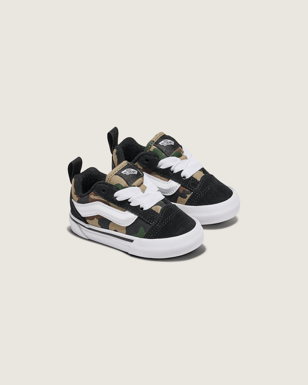 Kids|Sale Vans Toddler Knu Skool Shoe in Camo Jungle Green
