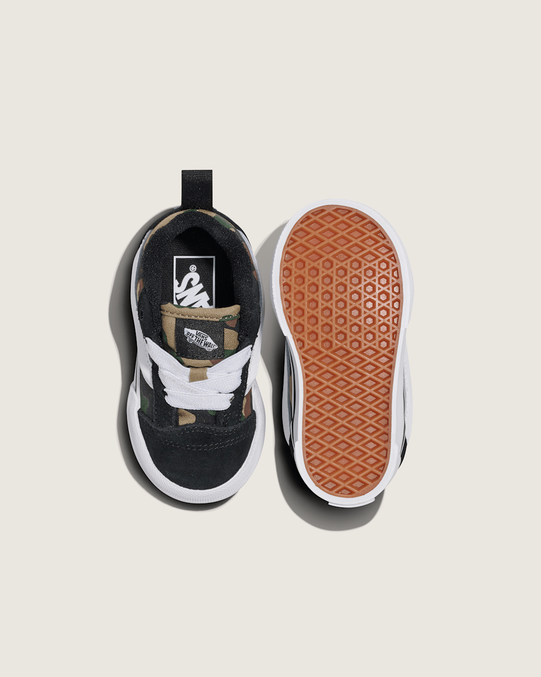 Kids|Sale Vans Toddler Knu Skool Shoe in Camo Jungle Green