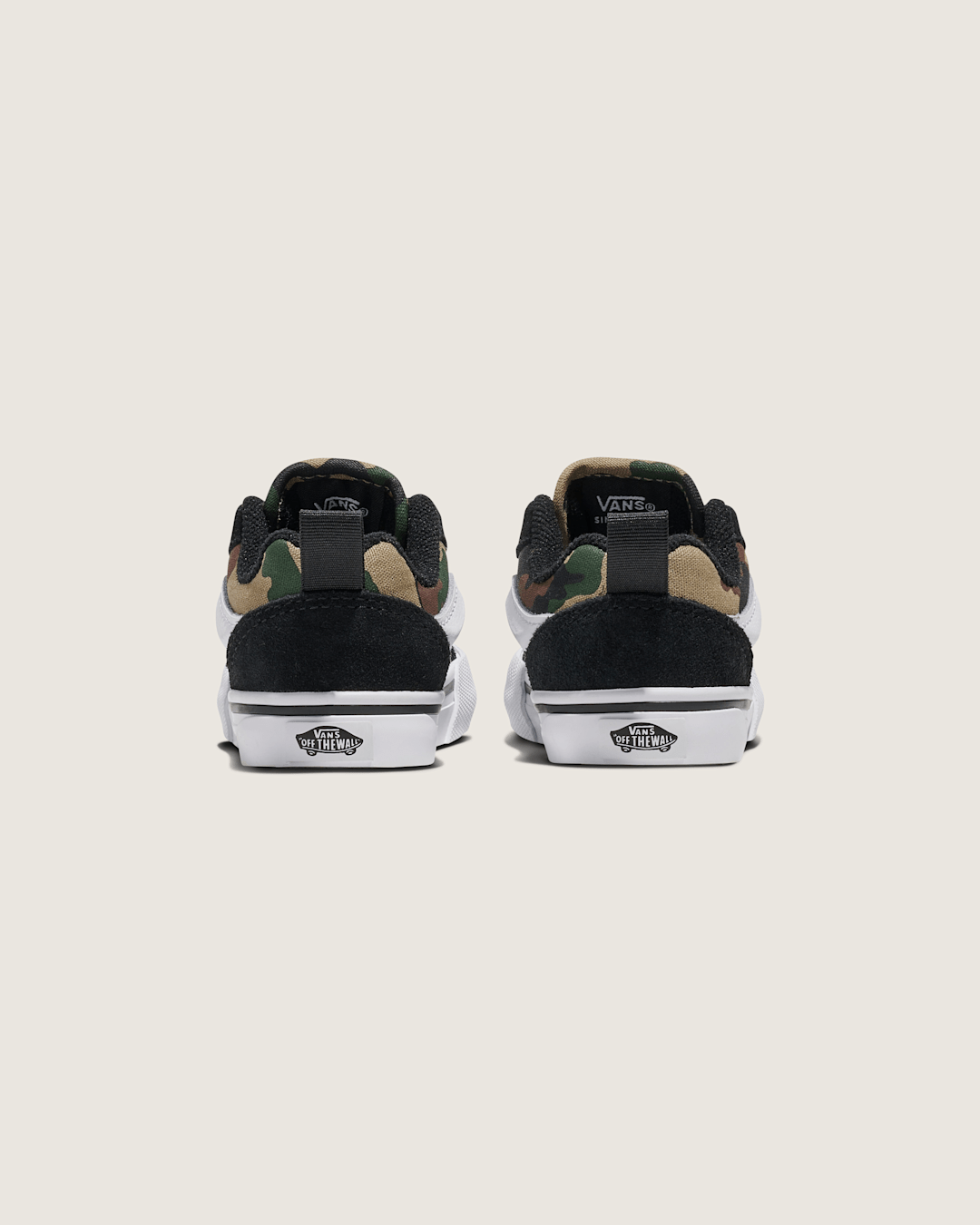 Kids|Sale Vans Toddler Knu Skool Shoe in Camo Jungle Green